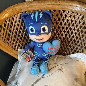 NWT CatBoy PJ Masks Blue Shout Hooray